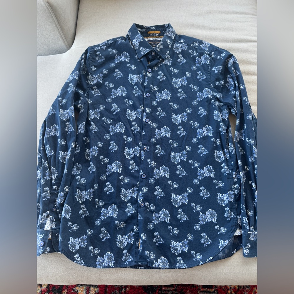 Denim & Flower Men’s Medium Button Up